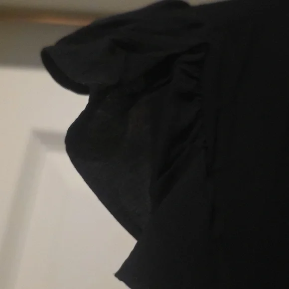 Pre-owned Old Navy: Black Summer/spring unlined Capsleeve Dress Sz XL Tall. - Picture 3 of 6